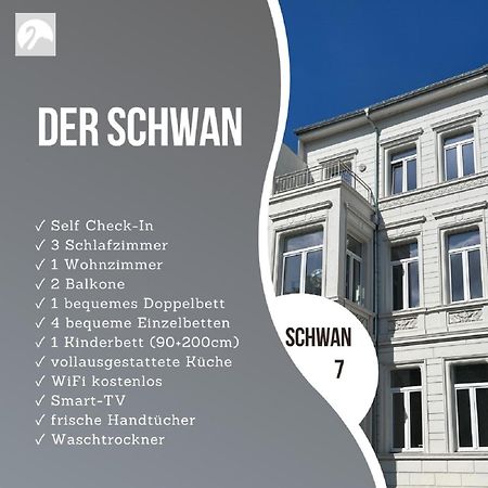 Der Schwan 7 - 3 Schlafzimmer - 2 Balkone - Zentral - 100 Qm Düren - Eifel Dış mekan fotoğraf